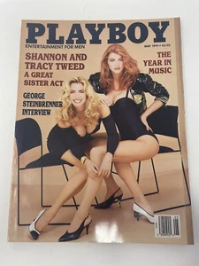 Playboy May 1991 - Shannon & Tracy Tweed, George Steinbrenner Interview-VG - Picture 1 of 3