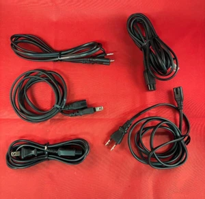Retro Console Power Cord Set  Japan 2-Prong AC Cable for Famicom, PS1, Sega - Picture 1 of 7
