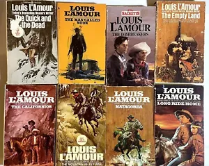Konvolut 8 Louis L’amour Vintage Taschenbücher Western - guter Zustand - Bild 1 von 1