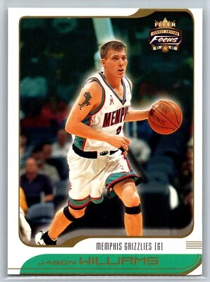 2001-02 Fleer Focus Jersey Edition Jason Williams Memphis Grizzlies #82 - Image 1 of 2