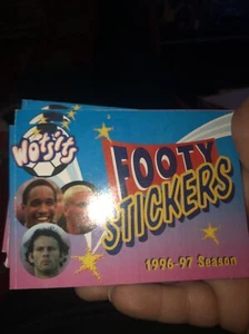 Pegatinas footy Wotsits 1996-97 temporada completa - Imagen 1 de 12