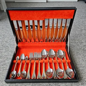 Vintage Hoogosil Rostfrei Solingen 18/10 Stainless Steel Cutlery Set - Picture 1 of 4