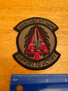US AIR FORCE 155TH COMBAT SUPPORT SQUADRON PATCH SQ USAF INV9339 - Picture 1 of 3