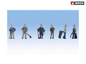 NOCH 36116 pista N conserje, 6 figuras - Imagen 1 de 1