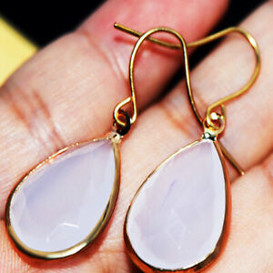 Water Drop Teardrop Dangle Earrings Gold Earings Jewelry Opal Earrings Womens