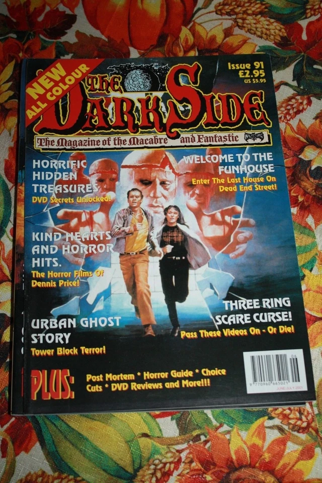 DARK SIDE MAGAZINE  #91 - NEAR MINT CONDITION!! BEGGED AND BOARDED!! - Image 1 of 1