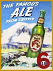 Sick's Select Ale Of Seattle, Washington New Metal Sign: 12 X 16" Free Shipping