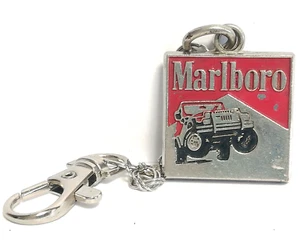 Marlboro Metal Vintage SUV Keychain - Picture 1 of 12