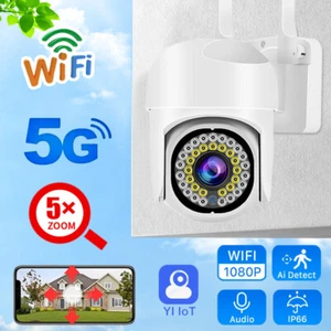 YI IoT 5G WIFI Camera Wireless Outdoor IP PTZ Smart Home CCTV Security IR Cam - Picture 1 of 20