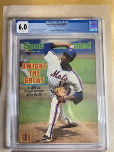 Dwight Gooden Sports Illustrated CGC 6.0 Newsstand 9/2/85 New Slab - Picture 1 of 2
