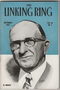 The Linking Ring Magic Magicians Magazines 1952 September. - Picture 1 of 1