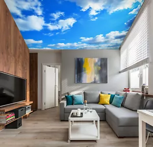 3D Sky Clouds NA1731 Ceiling WallPaper Murals Wall Print Decal AJ US Fay - Picture 1 of 5