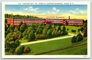 Closed Mill Chatham MFG. Co. Chatham Blankets Elkin, N.C. - Picture 1 of 2