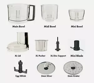 KIT CONVERSIONE AGGIORNAMENTO COPERCHIO CIOTOLA ORIGINALE MAGIMIX 4100 4000 4200 4150 A XL 17601 - Foto 1 di 1