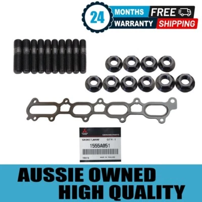 Genuine Exhaust Manifold Gasket&Stud Kit For Mitsubishi Challenger 4D56 2.5L 4WD - Image 1 of 4