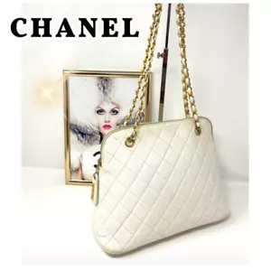 CHANEL Vintage Matelasse Caviar Skin Chain Shoulder Bag - Picture 1 of 10