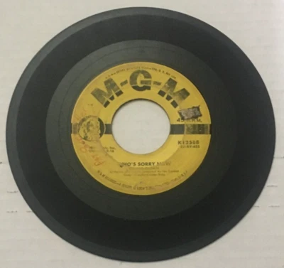 Connie Francis - Who's Sorry Now - 7" - 45 -  K12588 - Image 1 of 2