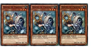 Yugioh- 3X Hermit of Prophecy - Common - 1st Edition - ABYR-EN022 - Near Mint - Picture 1 of 1