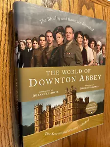 The World of Downton Abbey by Jessica Fellowes Hardcover w DJ PBS Companion - Picture 1 of 4