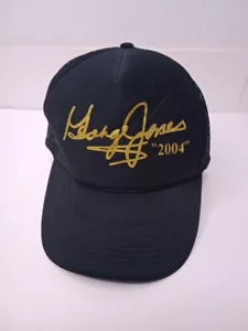 Vintage George Jones 2004 Tour Snapback Trucker Mütze Kappe schwarz - Bild 1 von 6