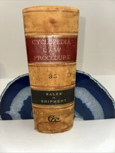 William Mack / Cyclopedia of Law and Procedure Volume 35 1910 - Picture 1 of 10
