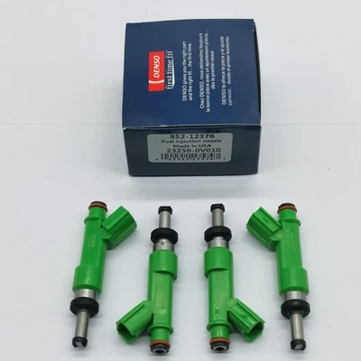 4Pc Denso 23250-36010 Fuel Injectors for 2009-2012 Toyota Camry RAV4 Highlander Foto 1 de 4