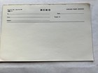 Vintage 1950s CHICAGO PUBLIC SCHOOLS Memo Pad Interoffice PAPER  EPHEMERA
