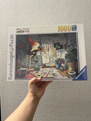 Jigsaw Puzzle Disney The Artists Desk 1000 piece Jigsaw Puzzle - Image 1 of 3