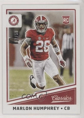 2017 Panini Classics Rookies Blank Back /50 Marlon Humphrey #264 Rookie RC - Image 1 of 2