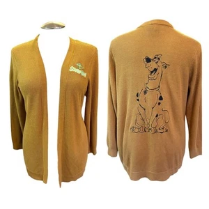 Cárdigan Torrid Talla Grande 2 (2X) Scooby Doo Perro Bordado Frente Abierto Top - Imagen 1 de 3