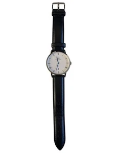 MENS WATCH Daniel Wellington Watch Black/Silver Leather - Picture 1 of 6