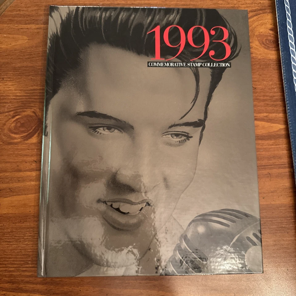 1993 USPS Commemorative Stamp Collection with M, OG, NH Stamps Mounted in Album - Image 1 of 1