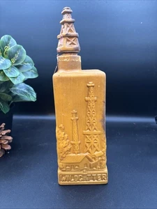 Vintage 1968 Wildcatter Ölbohrinsel Kentucky Bourbon Dekanter Eric Olsen 150 Monate - Bild 1 von 4