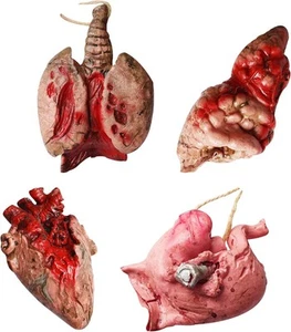 Halloween Blutrequisiten gefälschte gruselige abgetrennte Hand gebrochene Körperteile für Spuk...  - Bild 1 von 7