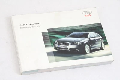Audi A3 8P Sportback Facelift Manual De Usuario - Imagen 1 de 4