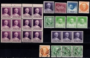 Canal Zone Sc#105-162 MNH e usato 1928-60 CV $38+ gtc3 - Foto 1 di 2