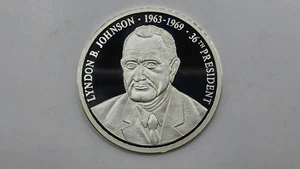 American Mint, The Presidents of the USA .999 Silber PP - Lyndon B. Johnson - Bild 1 von 6
