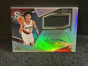 Anfernee Simons 2018-19 Panini Spectra Silver Prizm RPA RC Auto /299 Rookie - Bild 1 von 2