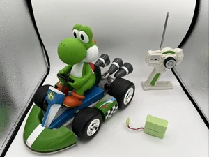 Mario Kart Wii Radio Control RC Auto Yoshi Kart Large Size 17" RAR - Bild 1 von 22