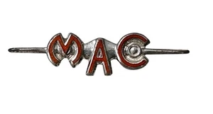 Rare Vintage WWII 1939-1947 MAC McDonnell Aircraft Co Sterling Silver Lapel Pin - Bild 1 von 4
