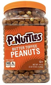 Butter Toffee Covered Peanuts,Sweet Salty Snack, Toffee Peanuts,Toffee Nuts, ... - Picture 1 of 5