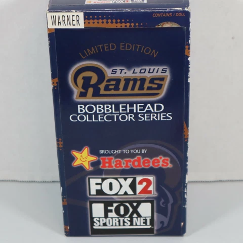 Kurt Warner Bobblehead St. Louis Rams Limited Edition 2002 FOX2 FOX NEWS NETWORK Cover