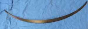 Tesla Modèle Y Arrière Coffre Carbone Fibre Spoiler Aile 1633971-00 / Rayures - Picture 1 of 9