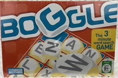 Boggle 3 Minute Word Search Game Parker Brothers Hasbro 2005 Mint in Sealed Box - Image 1 of 4