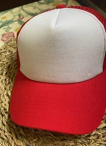Truckermütze Schaumstoff Netz Rücken Baseball Druckknopflasche verstellbar einfach unbedruckt Unisex Kappe - Bild 1 von 3