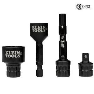 Klein Tools 65KADPS KNECT (S) Impact Socket Adapter Set - Picture 1 of 6
