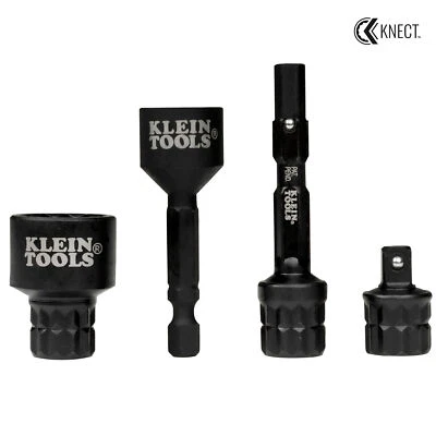 Klein Tools 65KADPS KNECT (S) Impact Socket Adapter Set - Image 1 of 4