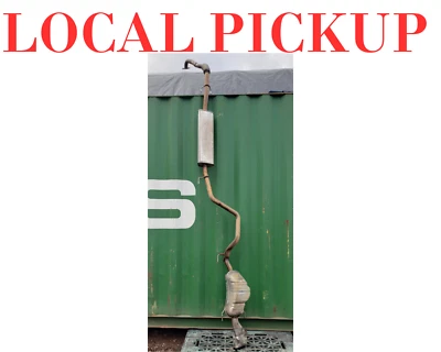 Fiat 500L 2014-2017 sistema de escape completo tubo silenciador OEM Foto 1 de 4