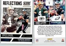 Brett Favre Carson Wentz 2017 Score Reflections #2 Packers Eagles