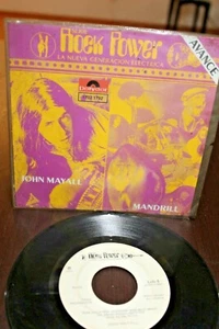 MANDRILL - JOHN MAYALL 1971 MEXICO 7" ADVANCE PROMO 45 Psych Funk Blues - Picture 1 of 4